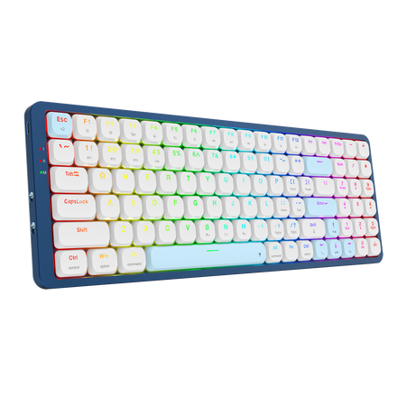 Redragon K684WB-RGB-PRO EVA PRO 3 modes connection 94 keys low profile keycap mechanical keyboard