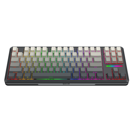 WILDSLASH K734SP-RGB-PRO 3-Mode Connection TKL GASKET Mounted Mechanical Keyboard