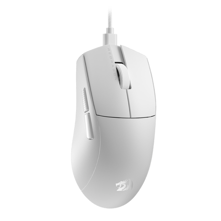 Redragon M724 Wired Gaming Mouse, 42G Ultra-Light 12,400 Max DPI Optical Gaming Mouse with 5 Programmable Buttons, Ergonomic Natural Grip Build, Software Supports DIY Keybinds & DPI