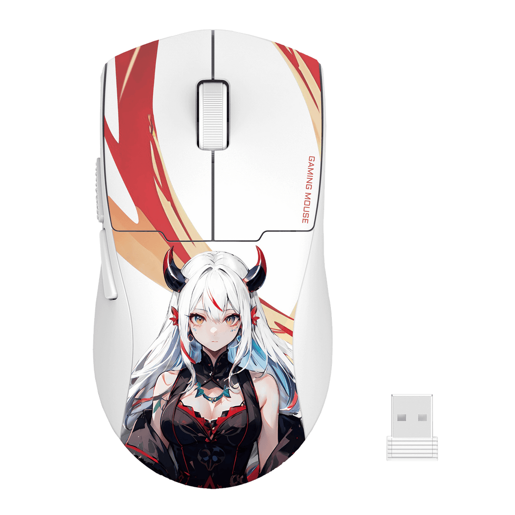 Redragon K1NG M918 MAX 1K Hz 3-Mode Wireless Anime Gaming Mouse