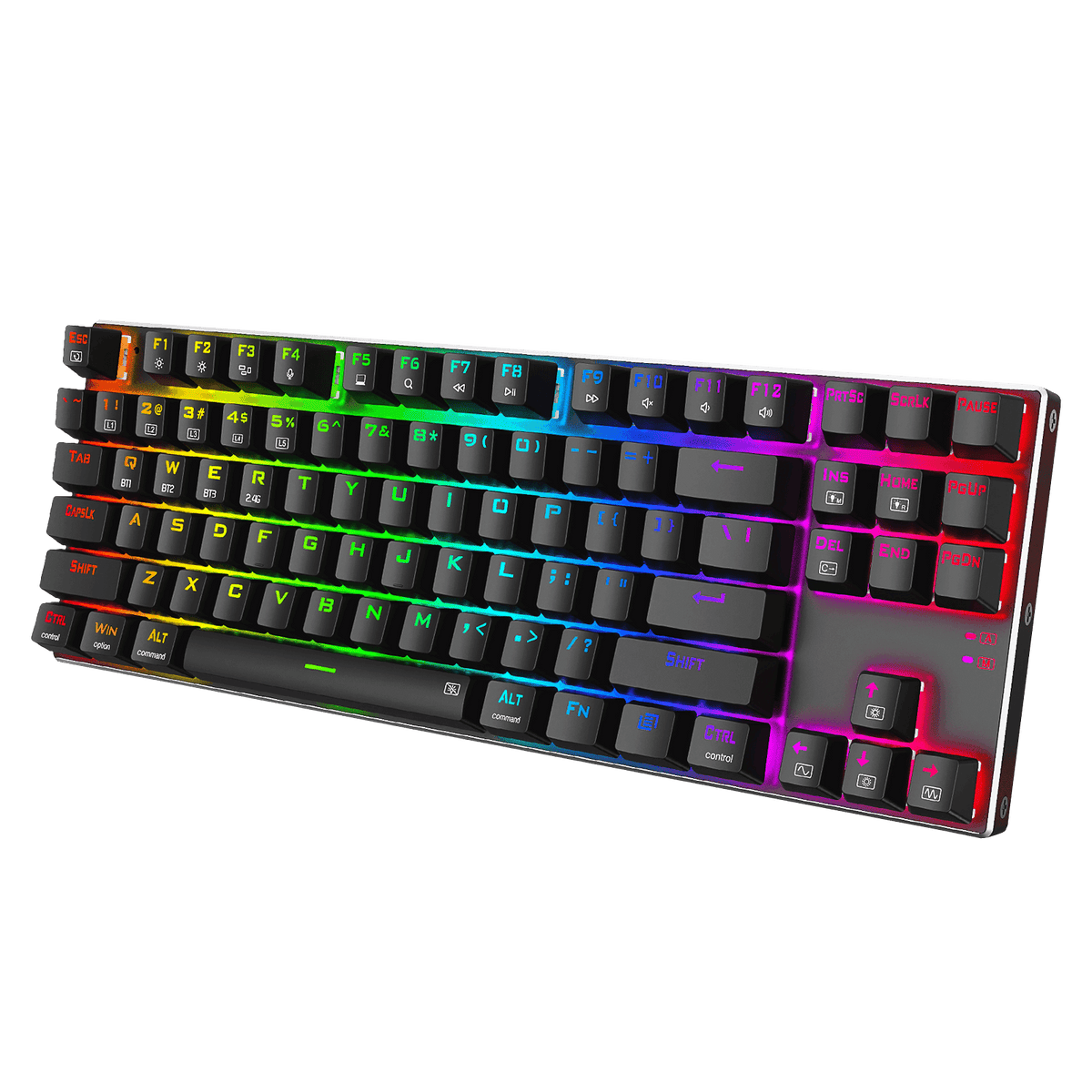 Redragon K556 TKL RGB Wired/Tri-Mode Wireless Mechanical Gaming Keyboa ...