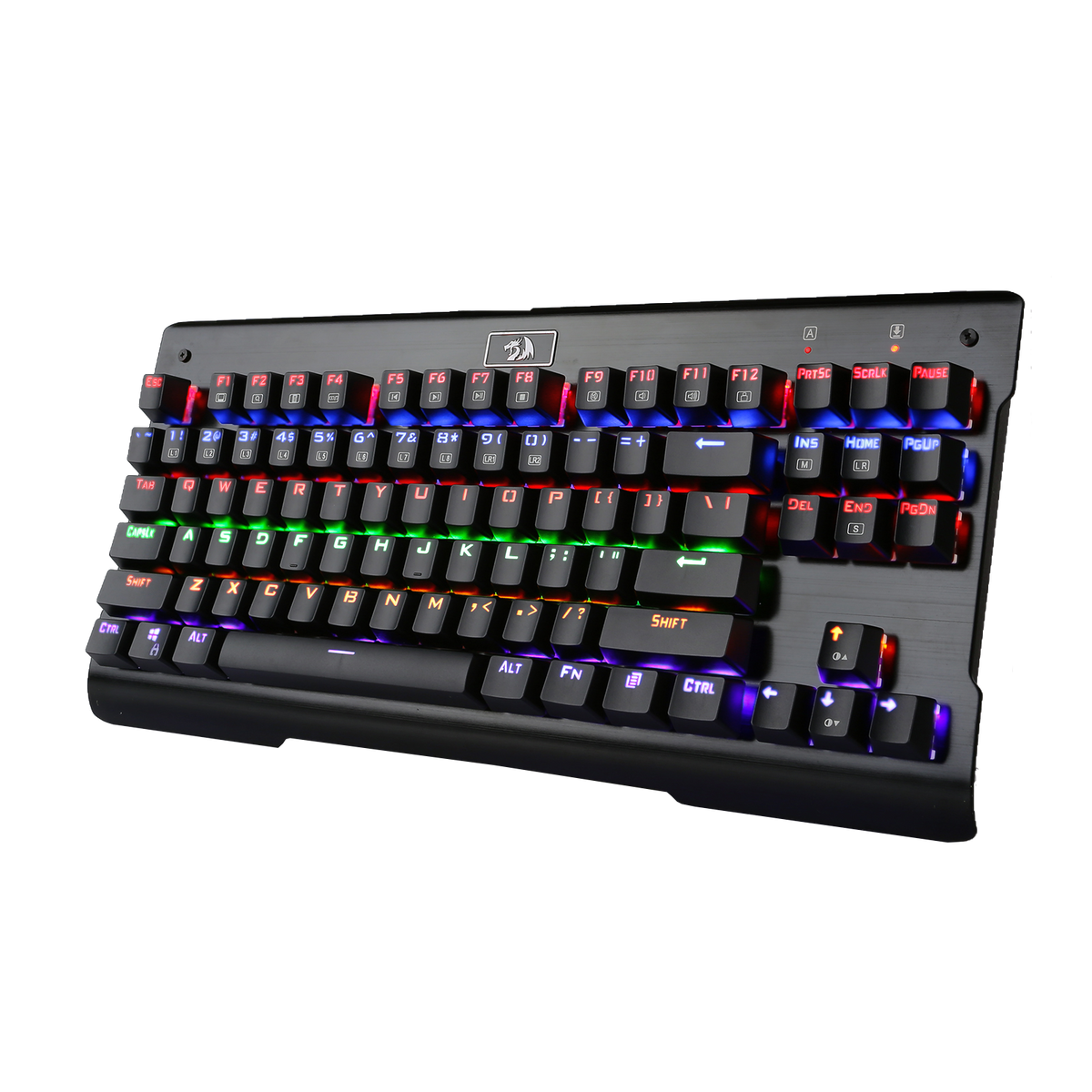 Redragon K561-R 87 Kyes Mechanical Gaming Keyboard with Blue Switches ...