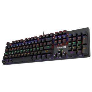 Redragon K608 Valheim Rainbow Gaming Keyboard, 104 Keys NKRO Mechanical Keyboard