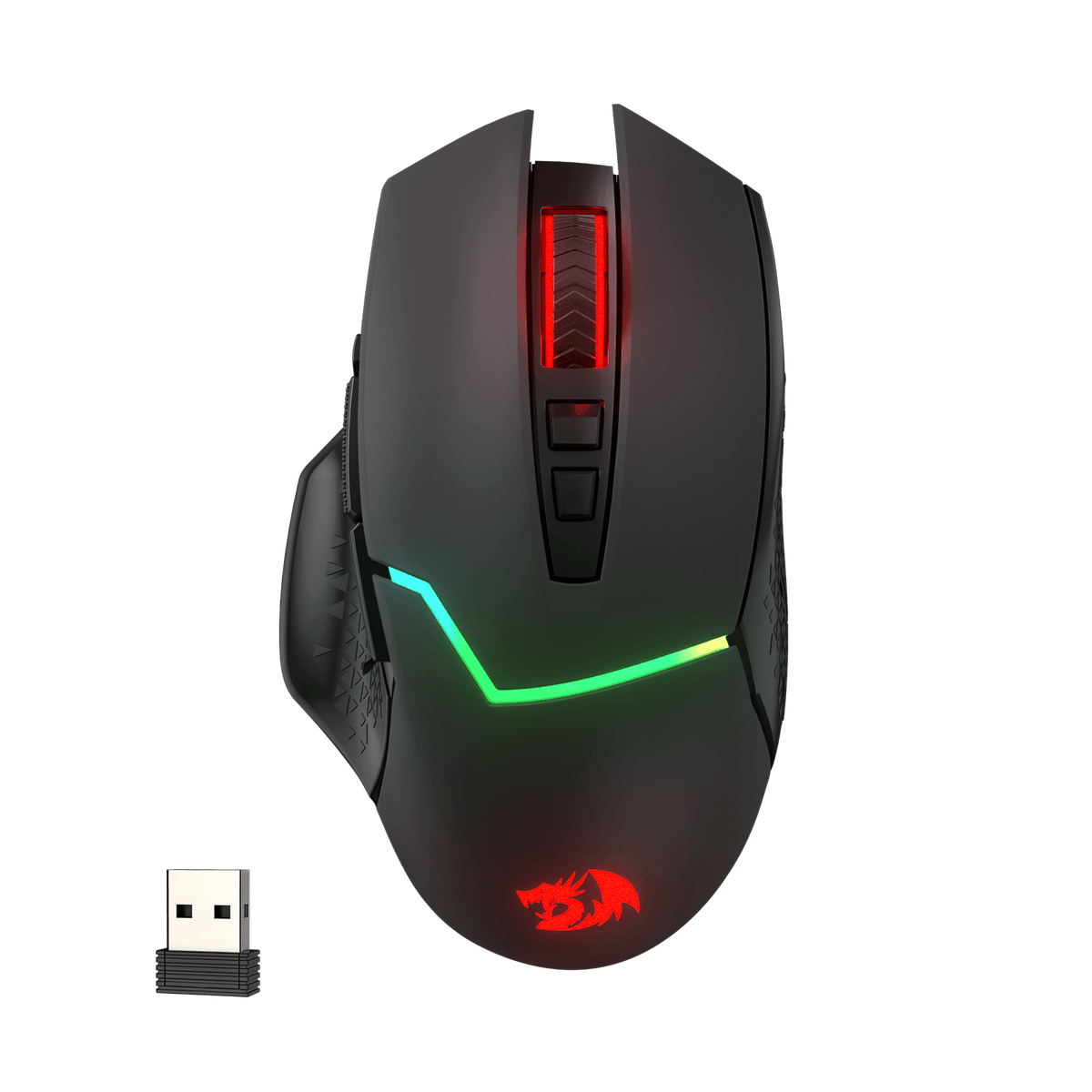 Redragon M690 PRO Wireless Gaming Mouse, 8000 DPI Wired/Wireless Gamer ...